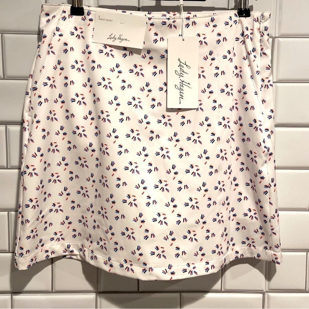 LADY Hagan, Red White and Blue Golf Skirts Size 2